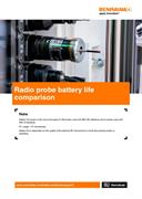 H-2000-3904-01 Radio probe battery life comparison